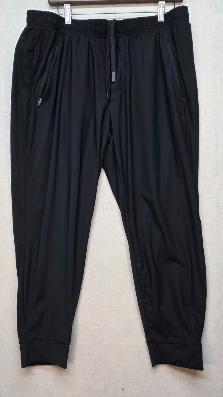 Ash & Erie Men's Black Hybrid Joggers Pants‎ XXL 25"-27" Shorter Men